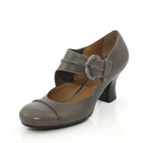 Women`s shoes MARY JANE GEOX (grey)