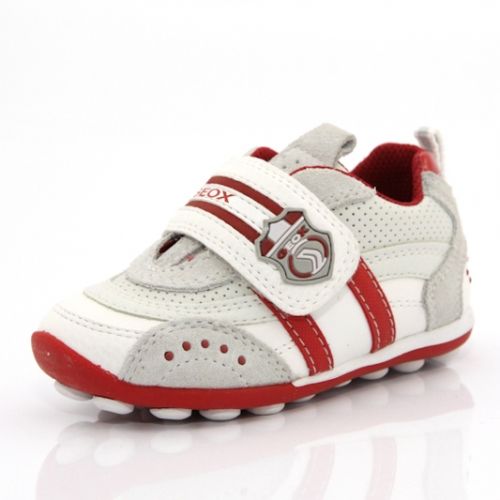 Sneaker GEOX - bianco/rosso