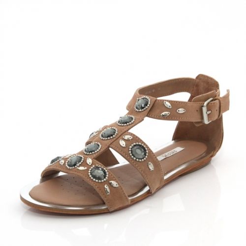 Women`s sandals GEOX (brown)