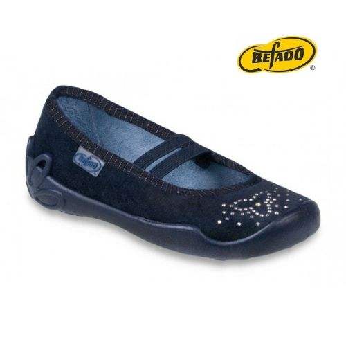 BEFADO 444X015 Детски обувки за момиче от текстил
