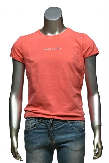 Детска тениска за момиче Geox K1110B T0968 F7116, Оранжева
