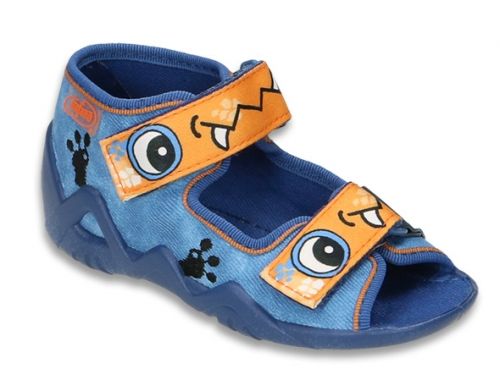 BEFADO 250P056 Бебешки сандали за момче от текстил