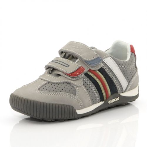 Дишащи Детски обувки GEOX J2270F OCA32 C0051 - сиви