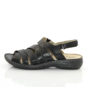 CAPRICE 9-28650-20 Women's platform sandals - Black