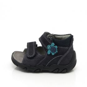 Бебешки сандали Superfit със затворена пета - сини