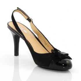 Women`s high heel sandals GEOX D22P4R 02166 C9999 (black)