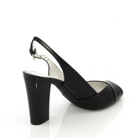 Women`s high heel sandals GEOX D91U1H 00066 C9999 (black)