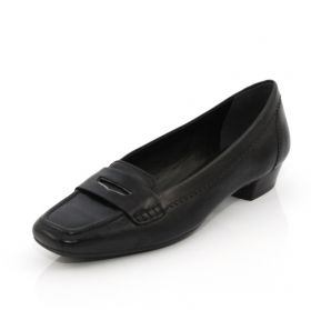 Дамски обувки с нисък ток GEOX D91T1D 00049 C9999, Черни