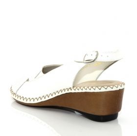 RIEKER 66153-80 platform shoes (white)
