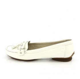 Women`s shoes GEOX D8138R 000DN C1000 (white/patent leather)