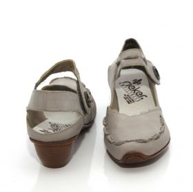 RIEKER 43719-40 Дамски обувки  с патентован комфорт - сиви