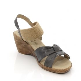 CAPRICE 9-28385-20 Women's sandals - blue/beige