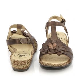 CAPRICE 9-28102-28 Women's Brown platform sandals
