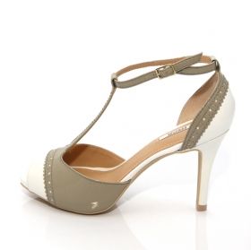Women`s high heel sandals GEOX (patent leather)
