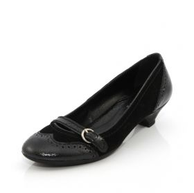 Дишащи Дамски обувки GEOX - черни с ток