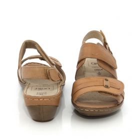 Дамски сандали с лепки CAPRICE 9-28252-38, Бежови