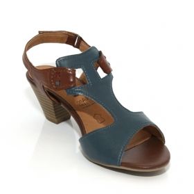 Women`s sandals CAPRICE 9-28201-22 (brown/blue)