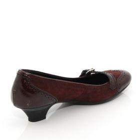 Дамски обувки GEOX - велурени в бордо
