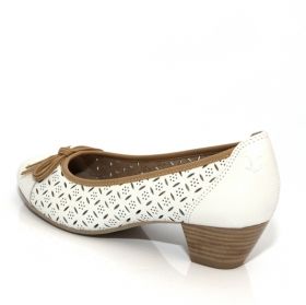 Women`s shoes CAPRICE 9-22504-22 (white/beige)