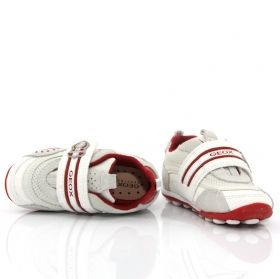 Sneaker GEOX - bianco/rosso