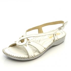 Sandale femei GLAMOUR albe