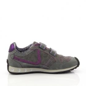 Light Up Sneakers GEOX JOCKER J13G2B 01154 C1324 (grey/purple)
