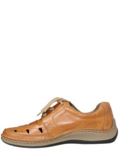 Мъжки обувки Rieker -  кафяви с връзки