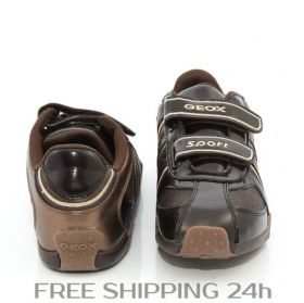 Sneaker GEOX J8321D 06644 C6281 - marrone