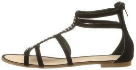 Women`s high heeled sandals GEOX D4296B 00021 C9999 (black)