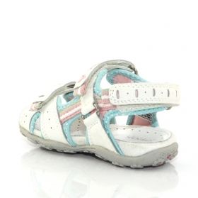 Girls' Sandals GEOX B01D9R 05415 C0817 (white)