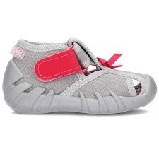 BEFADO SPEEDY 190P075 Бебешки обувки от текстил, Сиви
