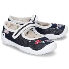 BEFADO 114X214 Детски обувки за момиче от текстил