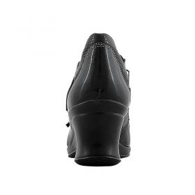 Дишащи Дамски обувки GEOX D9366D 06611 C9999 на платформа - черни