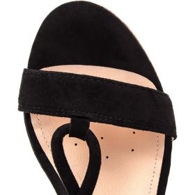 Women`s platform sandals GEOX D32V6E 00021 C9999 - black