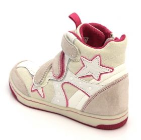 Kids' Sneakers GEOX CREAMY J42L5F 01022 C1236 (white/light grey)