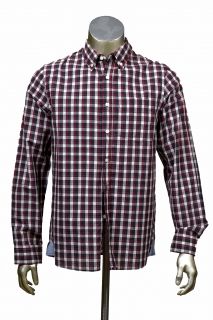 Мъжка карирана риза с дълъг ръкав  GEOX M1390C  TQ054 F7121, 100% Памук 