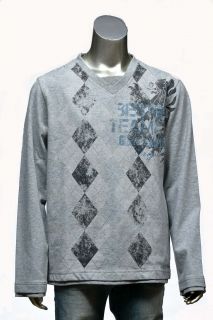 Детски памучен пуловер GEOX К9311P T0591 F1012, Сив