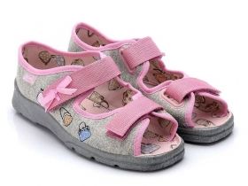 BEFADO 969Y087 Детски сандали за момиче от текстил