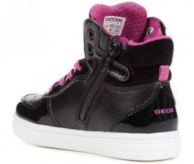 Girls' High Sneakers GEOX JR AVEUP J741ZC 0BCAR C9999 (black)
