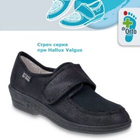BEFADO DR ORTO 984D014 Дамски ортопедични обувки при деформирани пръсти, чукче, кокалче, Черни