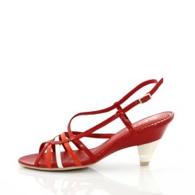 Women`s sandals GEOX D TARA D91P4Q 00066 C0003 (red/white)