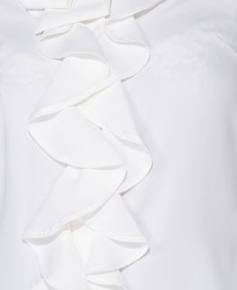 Дамска риза с дълъг ръкав PARISIAN - бяла