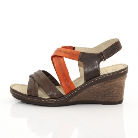 Women's Platform Sandals CAPRICE 9-28351-20 (brown)