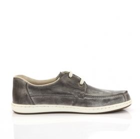 Обувки RIEKER 17921-45 - сиви с връзки