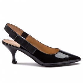 Черни дамски обувки с ток GEOX ELISANGEL M.A D92BWA 066KF C9999