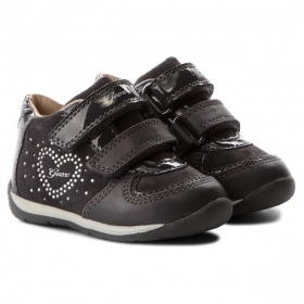 Дишащи Бебешки обувки GEOX BABY EACH B740AB 022HI C9002, сиви