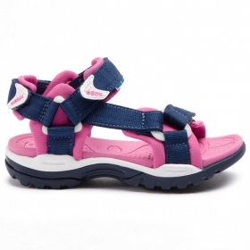 Дишащи спортни сандали GEOX BOREALIS J720WA 01511 C4268, сини с розово