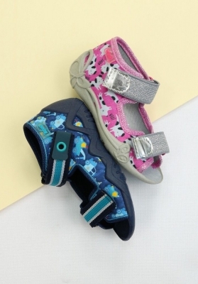 BEFADO PAPI 242P095 Бебешки сандалки от текстил, Пъстри