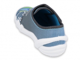 BEFADO SKATE 273X317 Детски обувки за момче от текстил, Сини