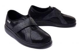 BEFADO DR ORTO 039D002 Ортопедични дамски обувки с лепка, Черни